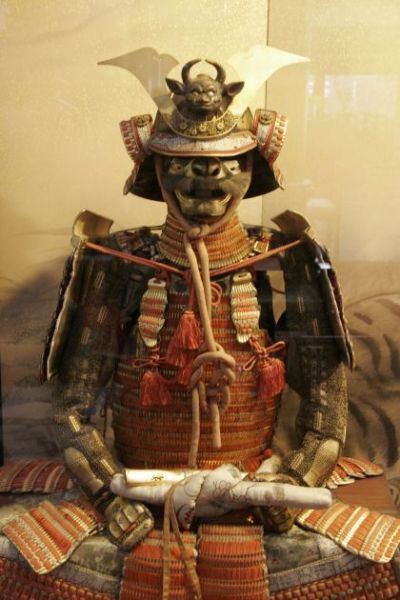 1. L'armure de samouraï dans le monastère de Mont Koya. Photo Agnieszka Kumor