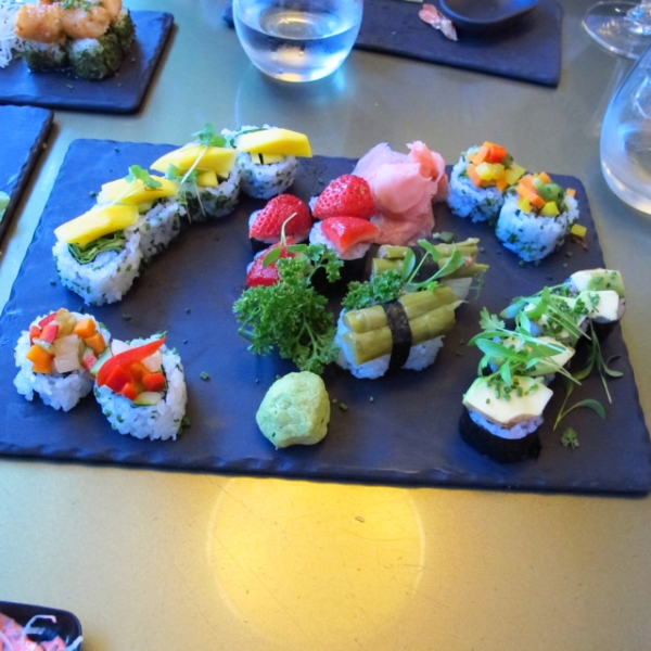 Amazing fusion sushi @sushic